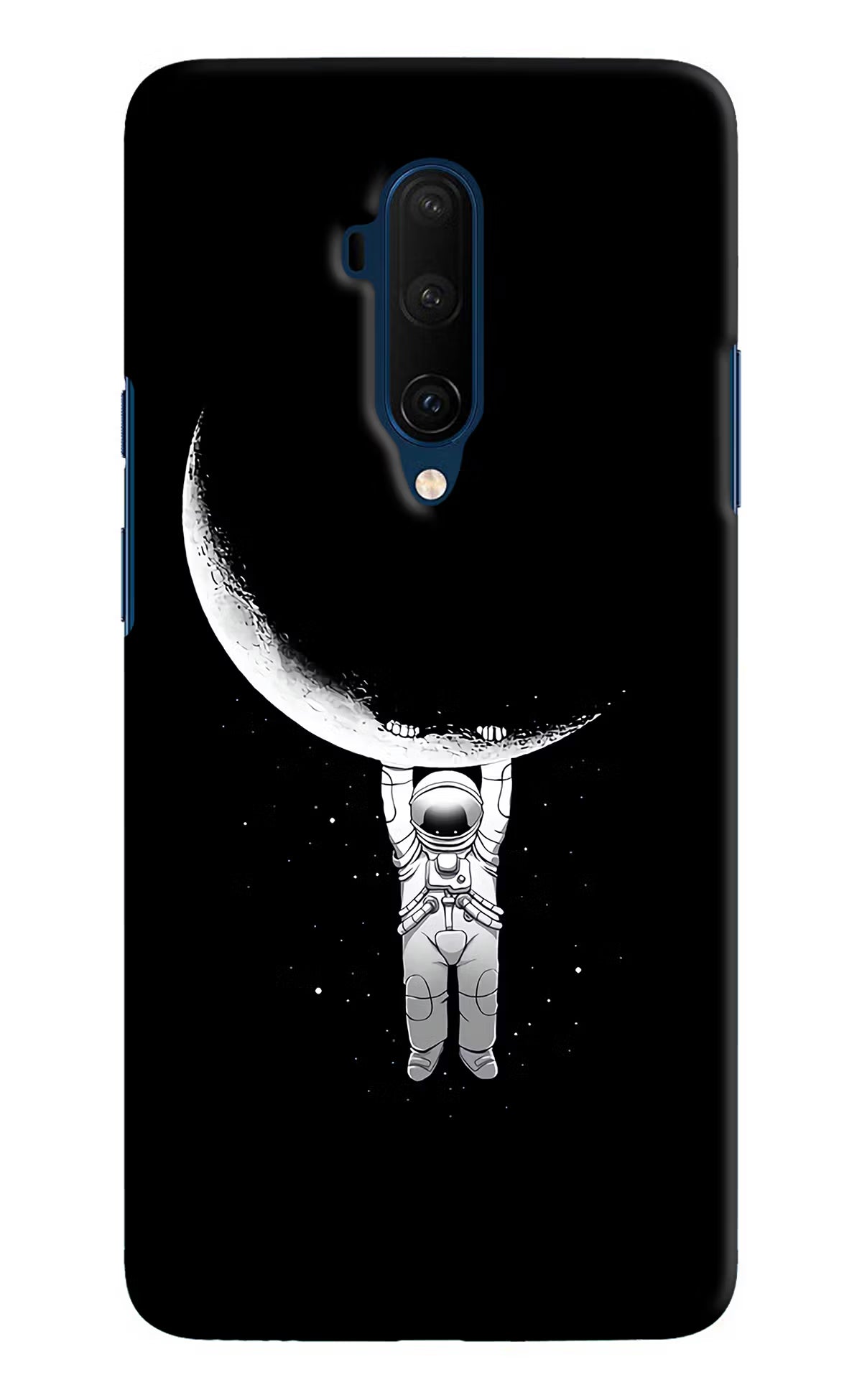 Moon Space Oneplus 7T Pro Hard Case Back Cover by Casekaro