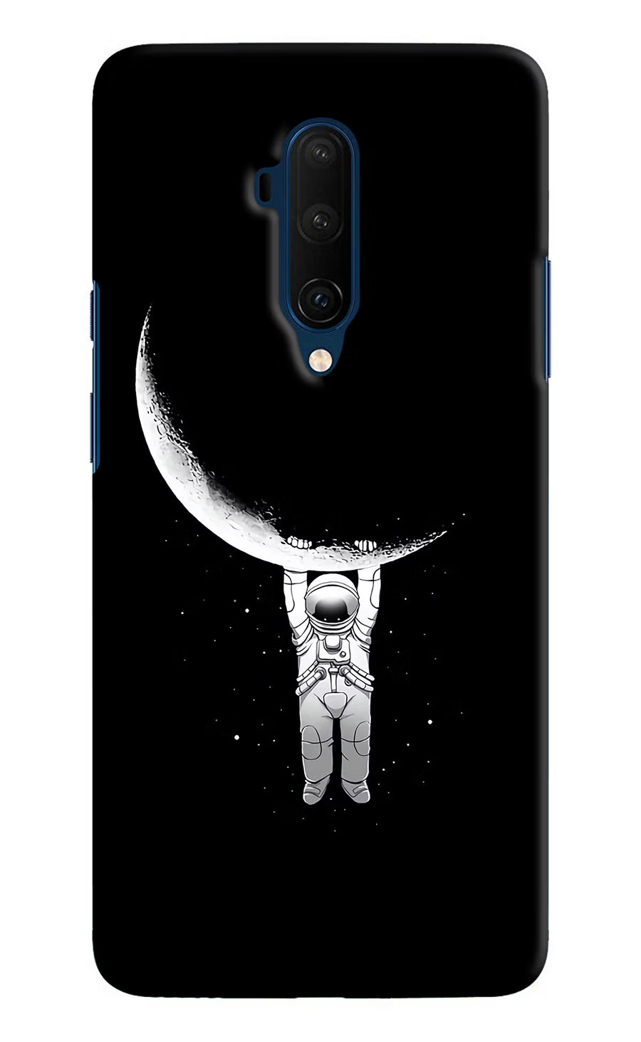 Moon Space Oneplus 7T Pro Back Cover, Hard case