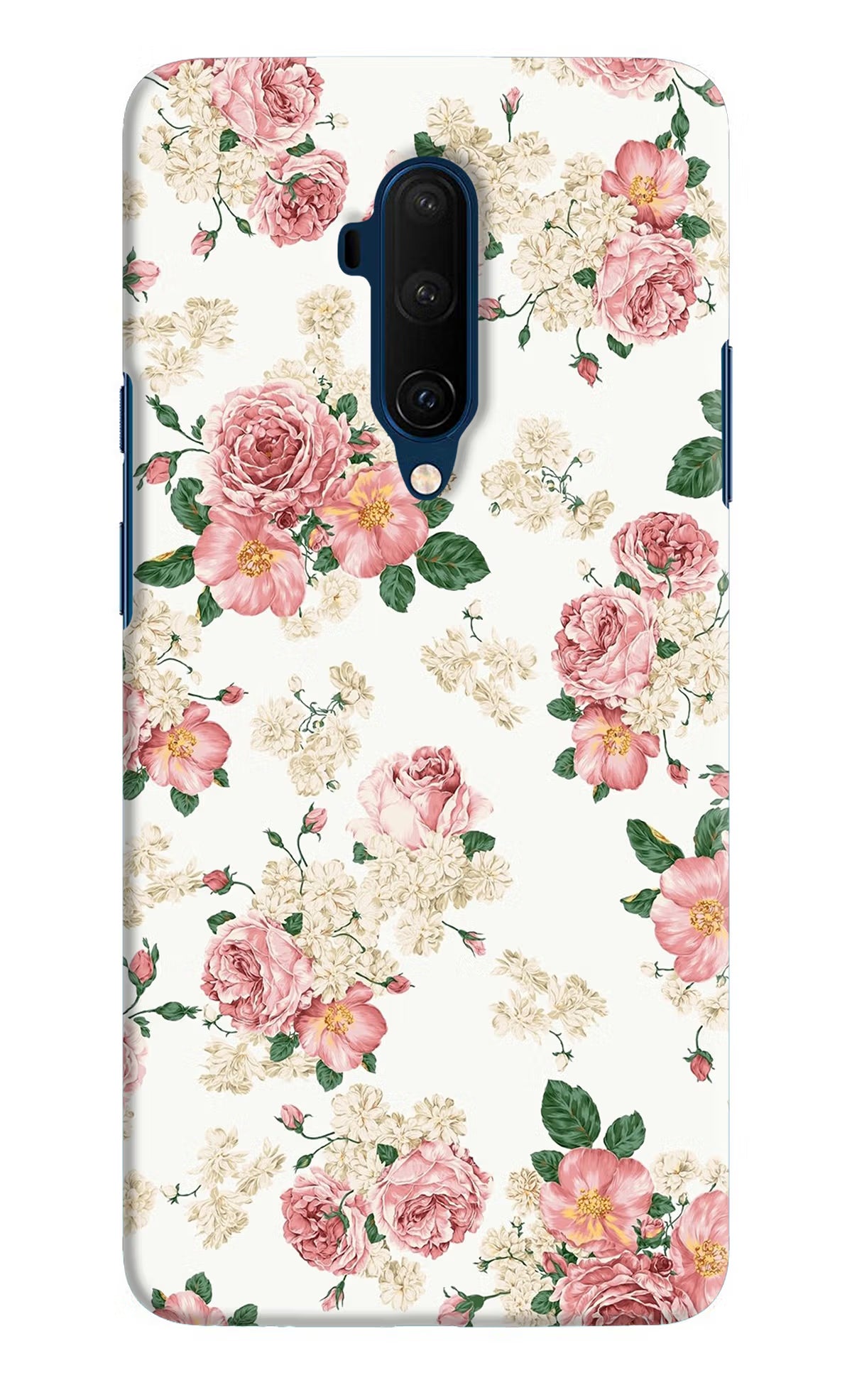 Flowers Oneplus 7T Pro Hard Case Back Cover by Casekaro