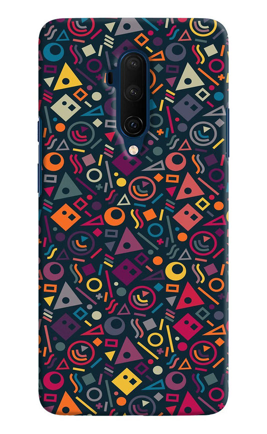 Geometric Abstract Oneplus 7T Pro Hard Case Back Cover by Casekaro