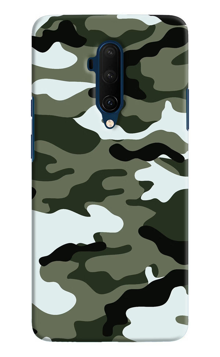 Camouflage Oneplus 7T Pro Back Cover, Hard case