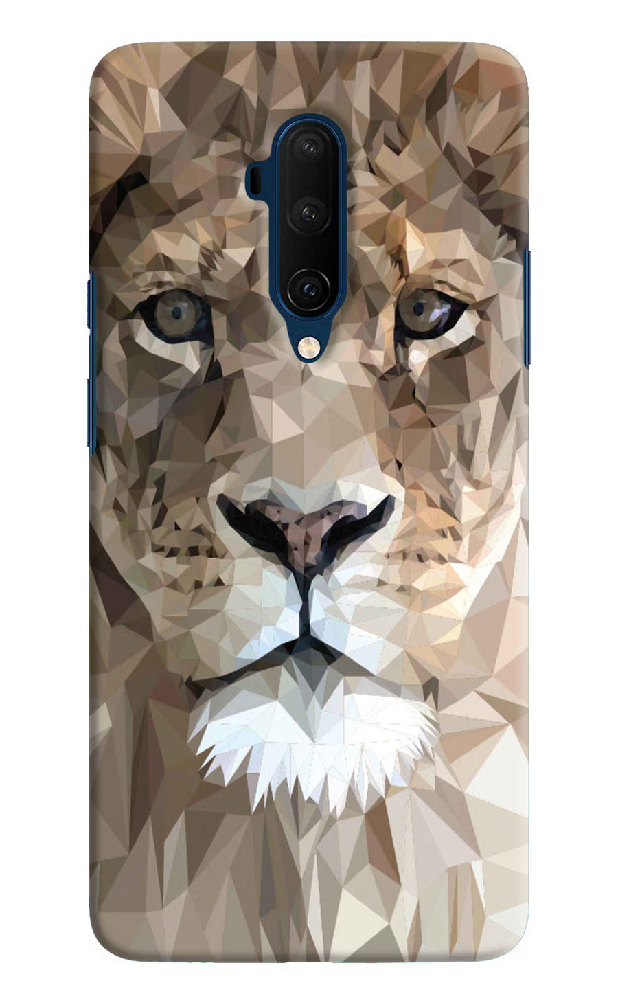 Lion Art Oneplus 7T Pro Back Cover, Hard case