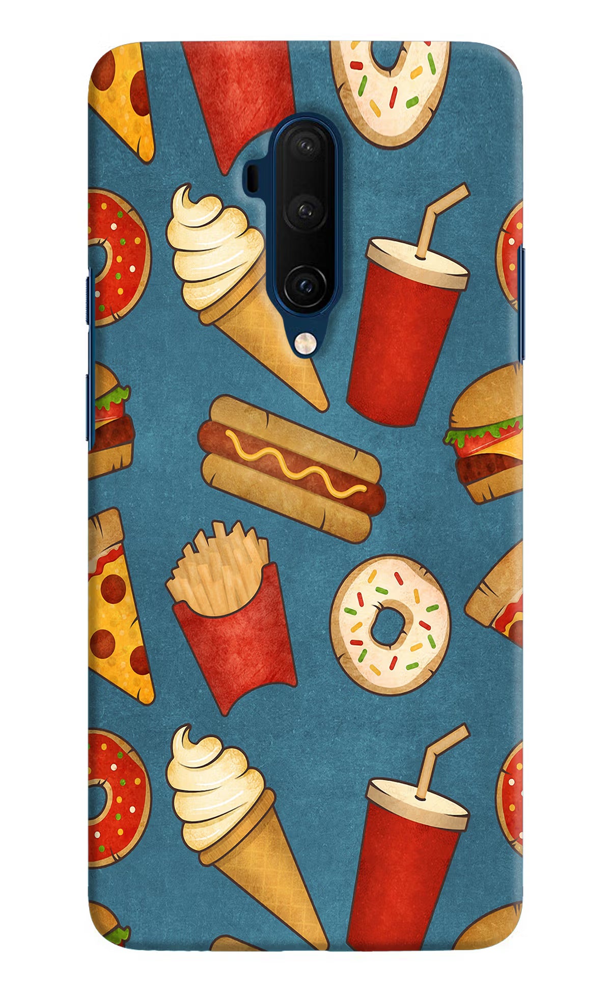 Foodie Oneplus 7T Pro Hard Case Back Cover by Casekaro