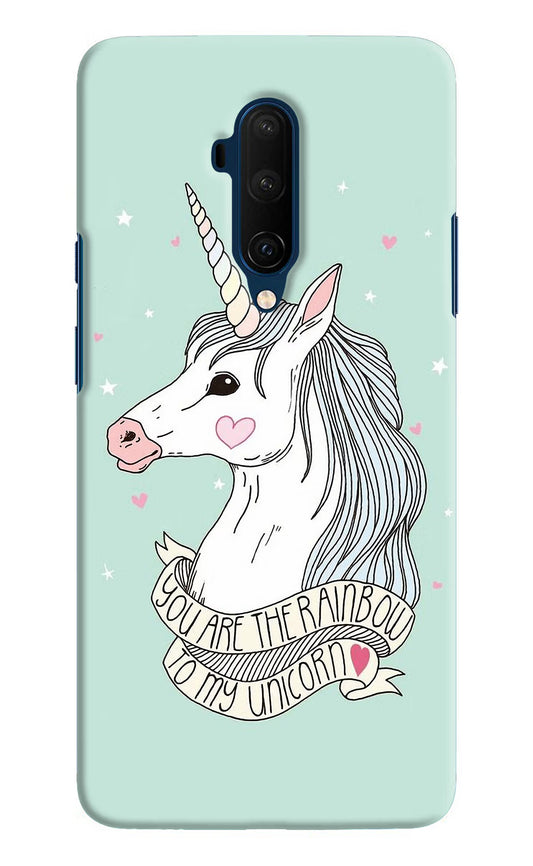Unicorn Wallpaper Oneplus 7T Pro Hard Case Back Cover by Casekaro