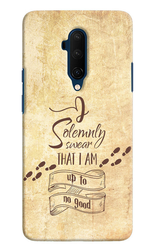 I Solemnly swear that i up to no good Oneplus 7T Pro Hard Case Back Cover by Casekaro