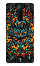 Angry Owl Art Oneplus 7T Pro Hard Case Back Cover by Casekaro