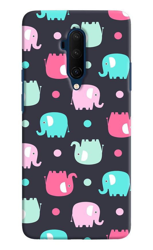 Elephants Oneplus 7T Pro Hard Case Back Cover by Casekaro