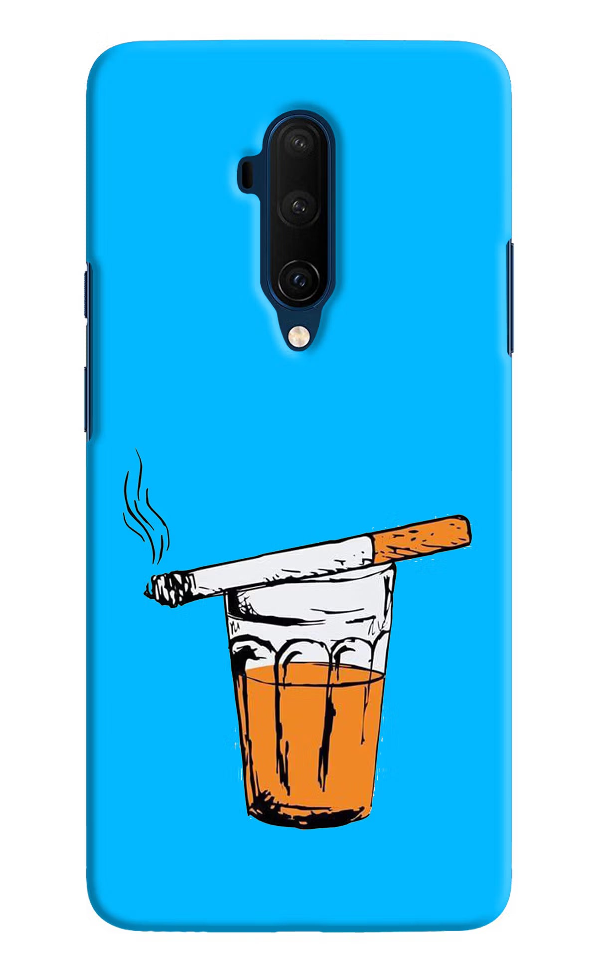 Chai Sutta Oneplus 7T Pro Hard Case Back Cover by Casekaro