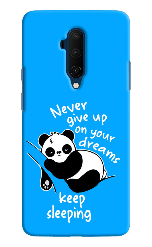 Keep Sleeping Oneplus 7T Pro Hard Case Back Cover by Casekaro