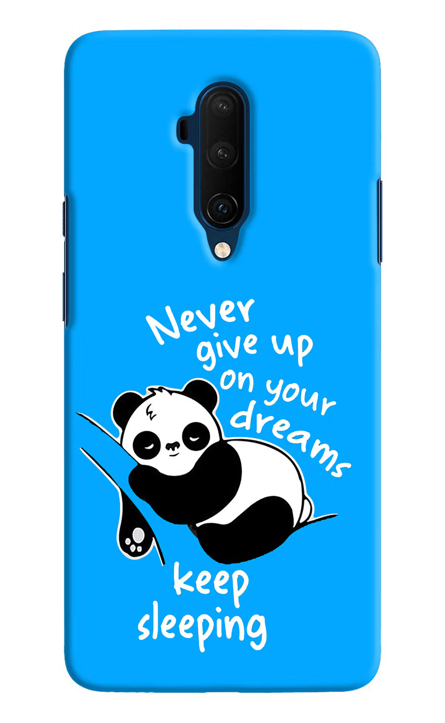 Keep Sleeping Oneplus 7T Pro Back Cover, Hard case