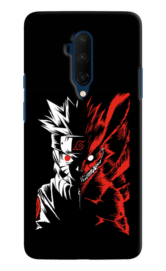Naruto Two Face Oneplus 7T Pro Hard Case Back Cover by Casekaro