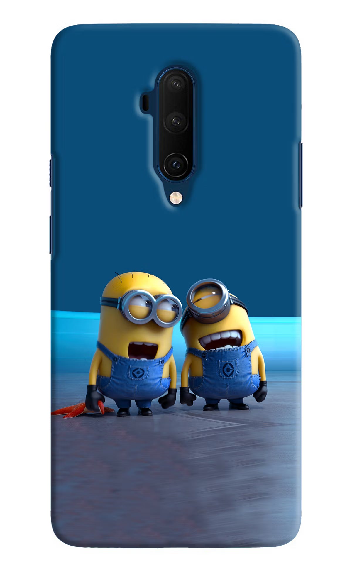 Minion Laughing Oneplus 7T Pro Hard Case Back Cover by Casekaro
