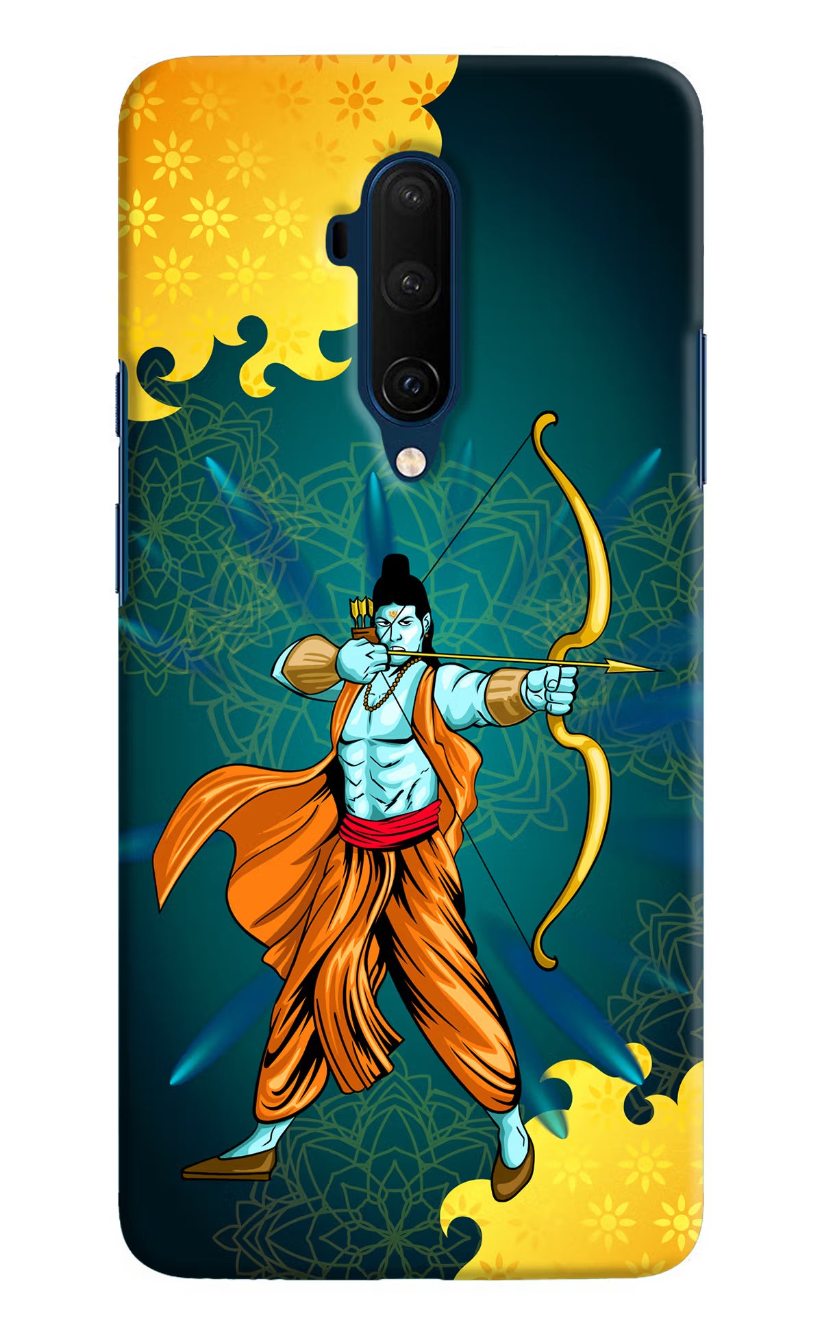 Lord Ram - 6 Oneplus 7T Pro Hard Case Back Cover by Casekaro