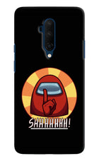 Among Us Shhh! Oneplus 7T Pro Hard Case Back Cover by Casekaro