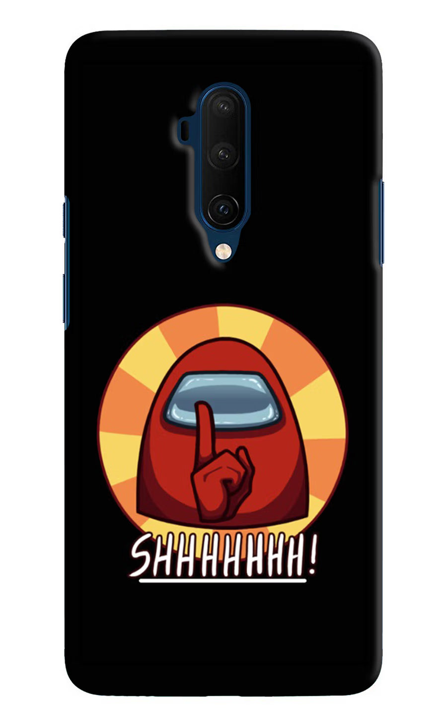 Among Us Shhh! Oneplus 7T Pro Back Cover, Hard case