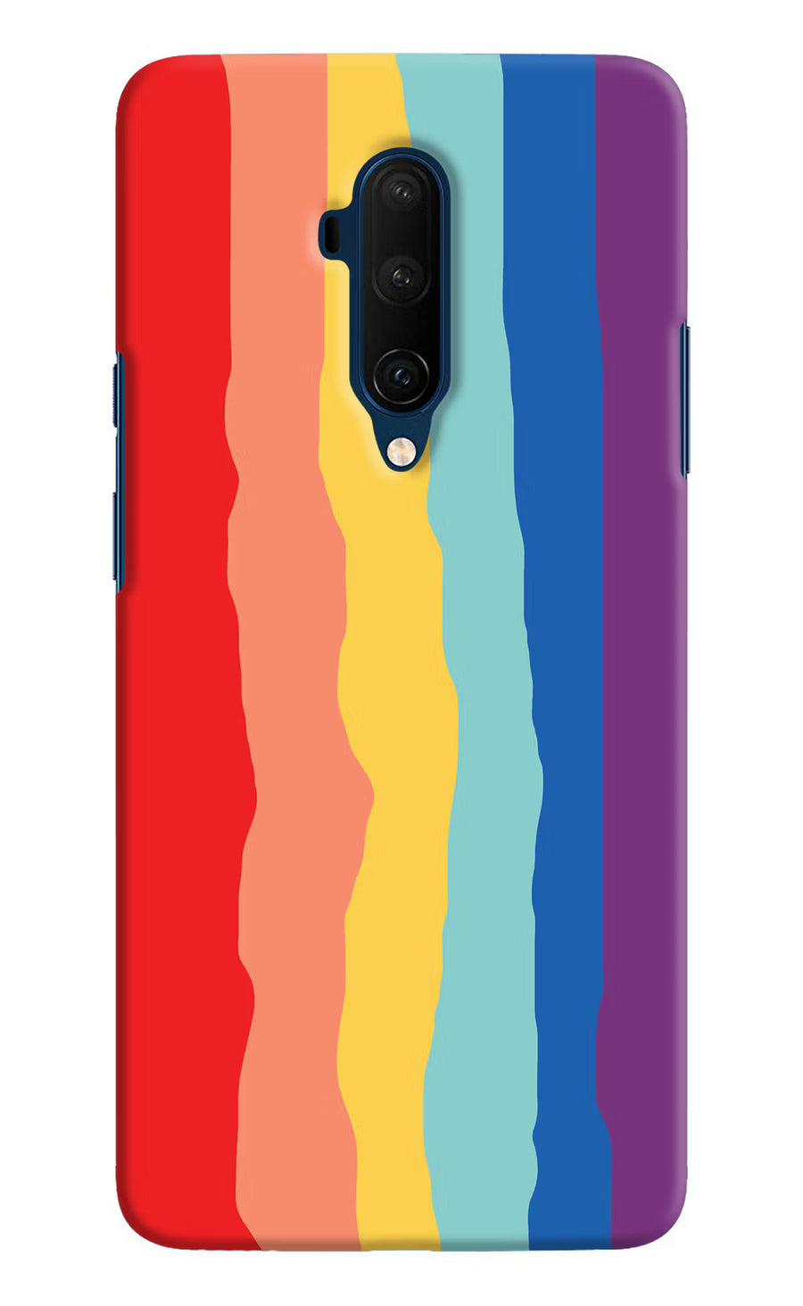 Rainbow Oneplus 7T Pro Back Cover, Hard case