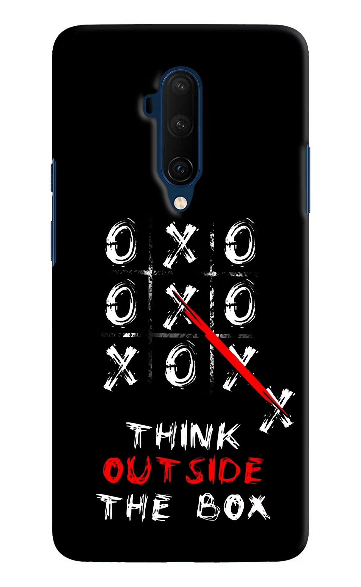 Think out of the BOX Oneplus 7T Pro Hard Case Back Cover by Casekaro
