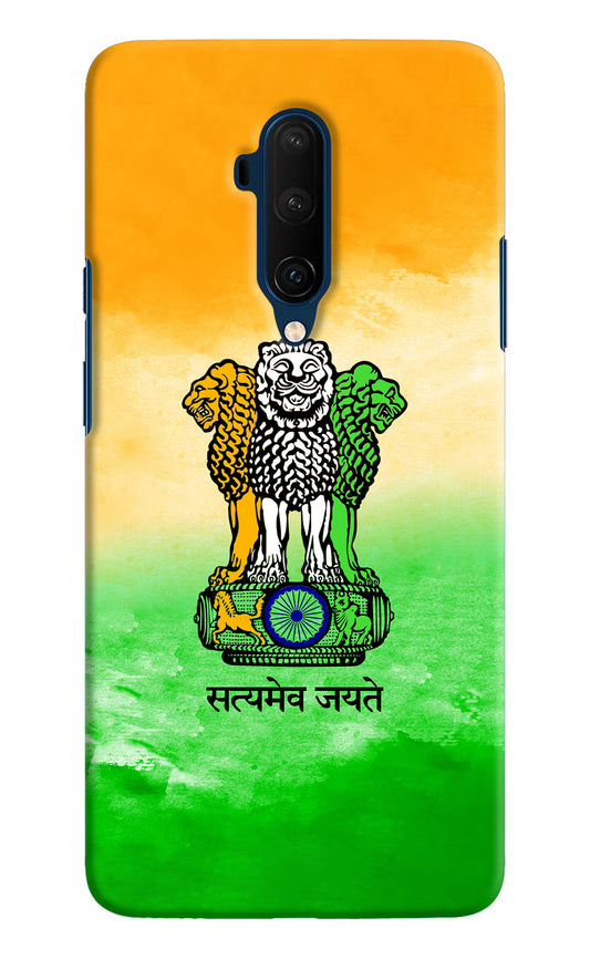 Satyamev Jayate Flag Oneplus 7T Pro Hard Case Back Cover by Casekaro