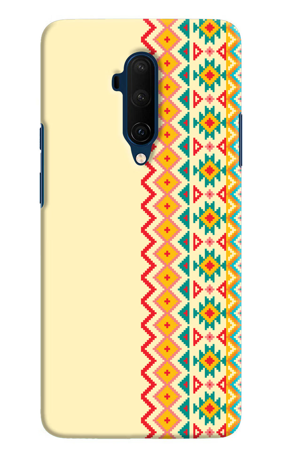 Ethnic Seamless Oneplus 7T Pro Back Cover, Hard case