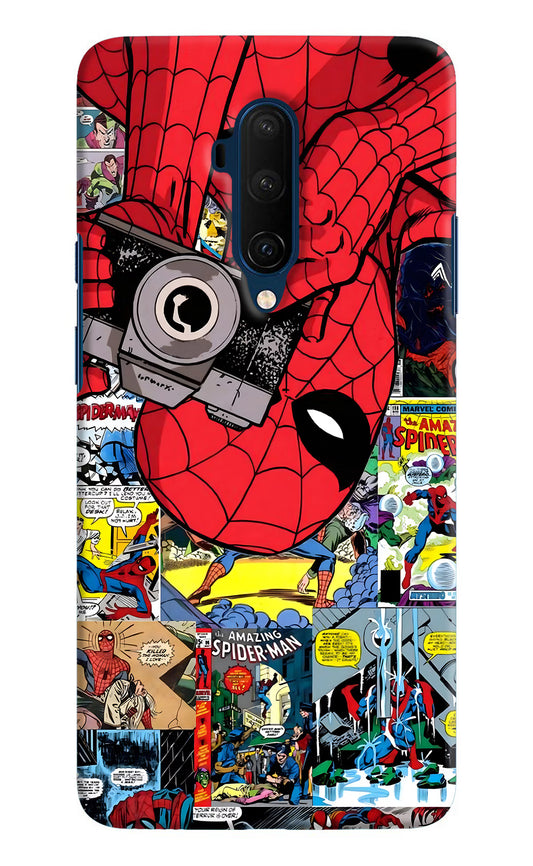 Spider Man Oneplus 7T Pro Hard Case Back Cover by Casekaro
