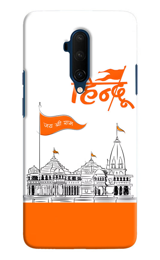 Jai Shree Ram Hindu Oneplus 7T Pro Hard Case Back Cover by Casekaro
