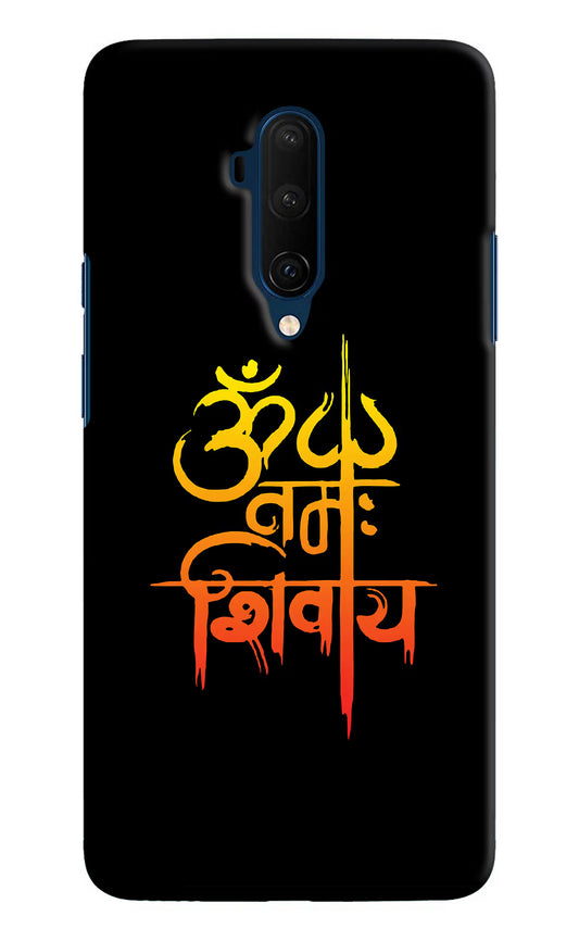 Om Namah Shivay Oneplus 7T Pro Hard Case Back Cover by Casekaro