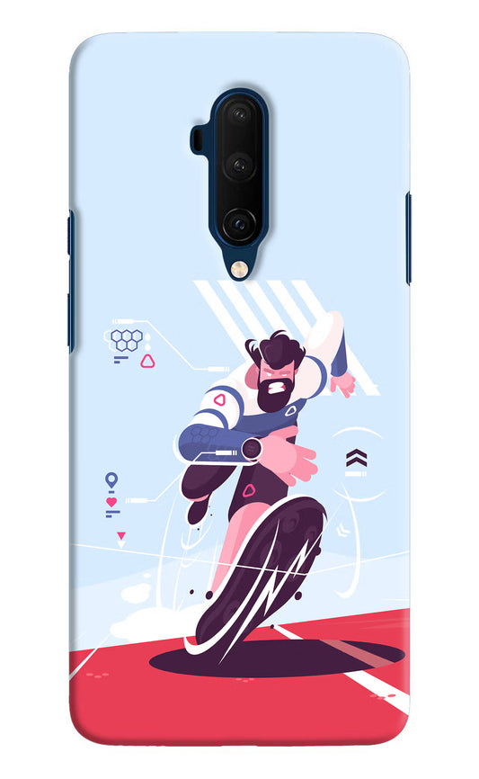 Run Pro Oneplus 7T Pro Hard Case Back Cover by Casekaro