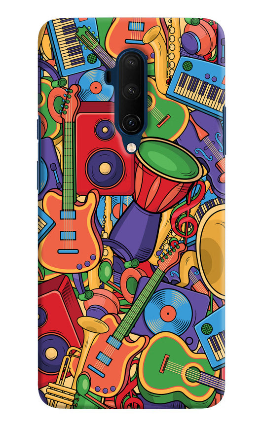 Music Instrument Doodle Oneplus 7T Pro Hard Case Back Cover by Casekaro