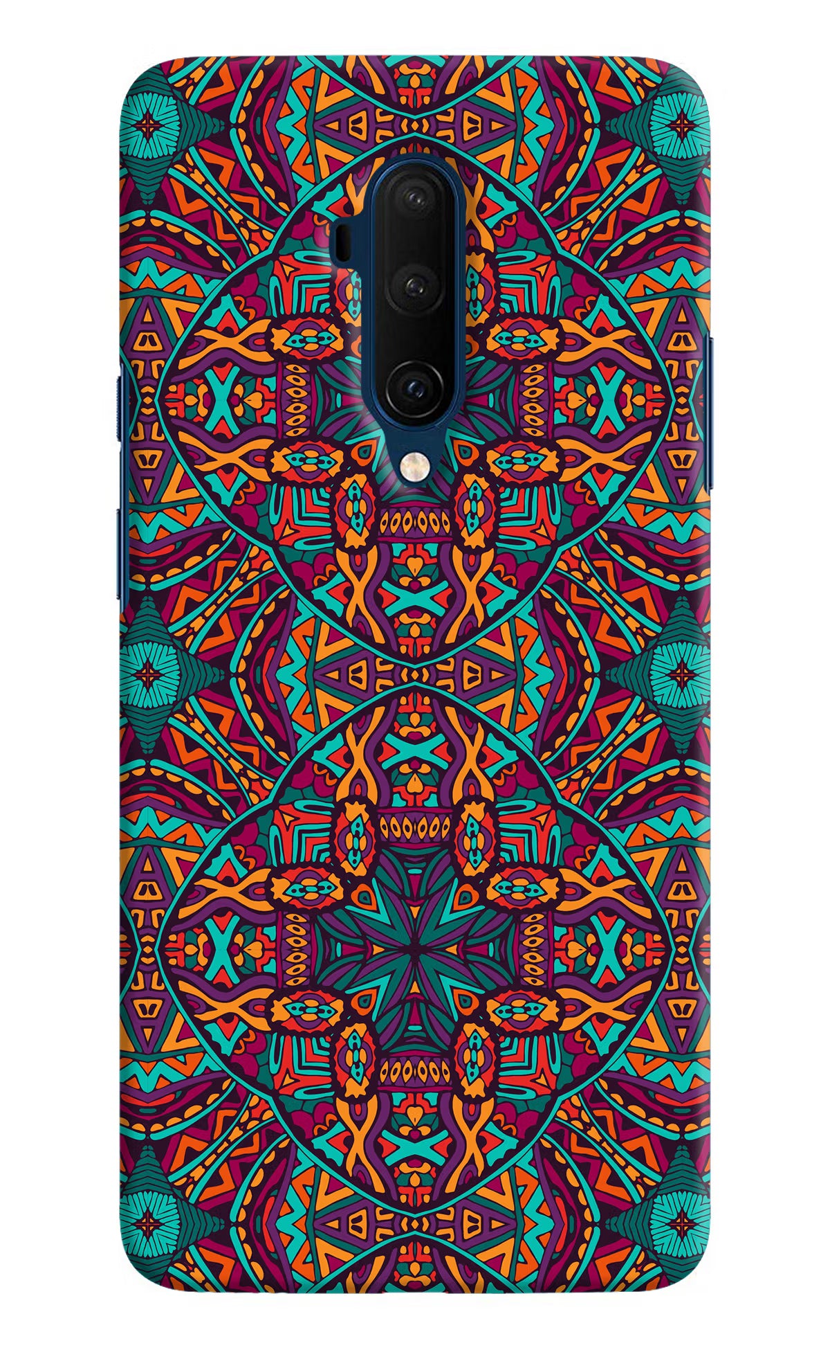 Colour Mandala Oneplus 7T Pro Hard Case Back Cover by Casekaro