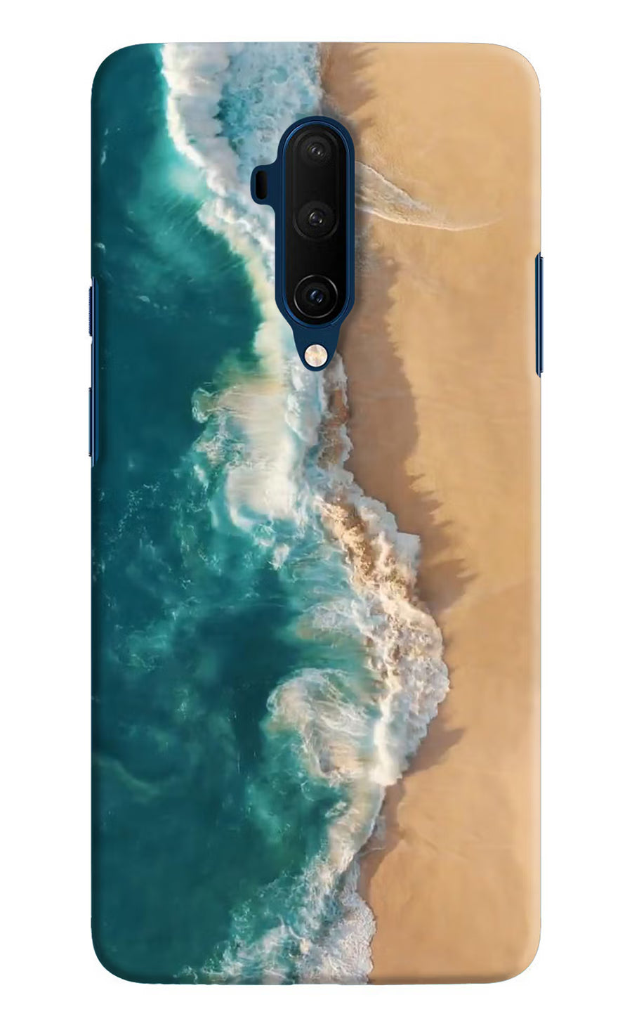 Ocean Beach Oneplus 7T Pro Back Cover, Hard case
