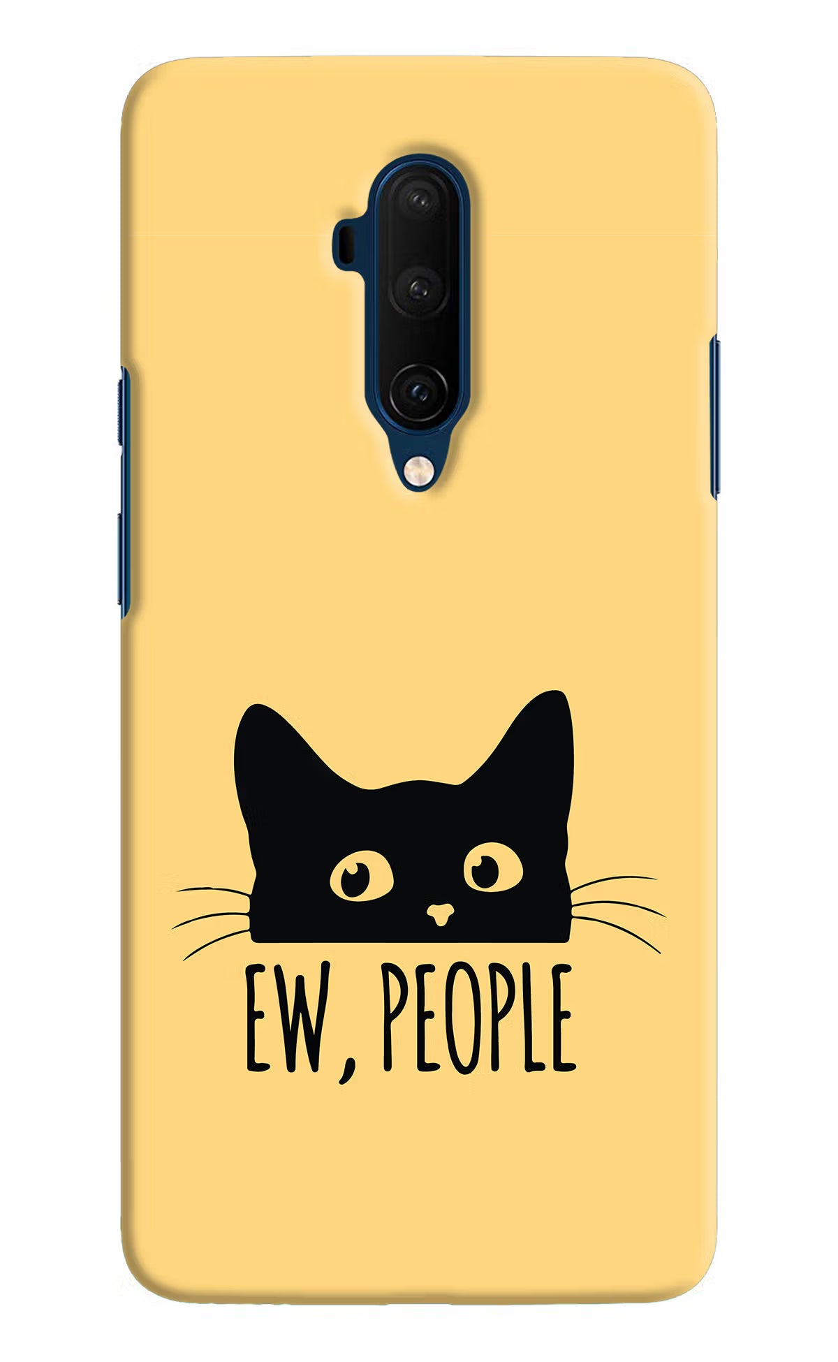 Ew People Catitude Oneplus 7T Pro Hard Case Back Cover by Casekaro