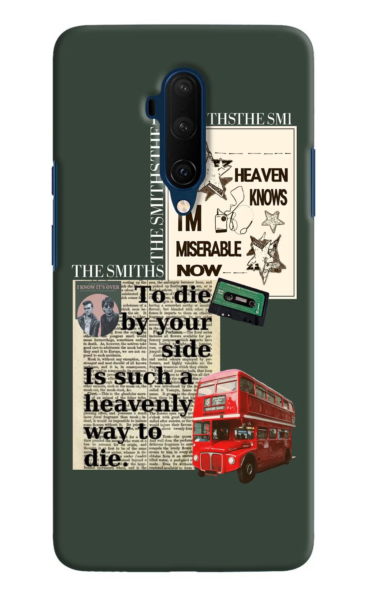 The Smiths Oneplus 7T Pro Hard Case Back Cover by Casekaro