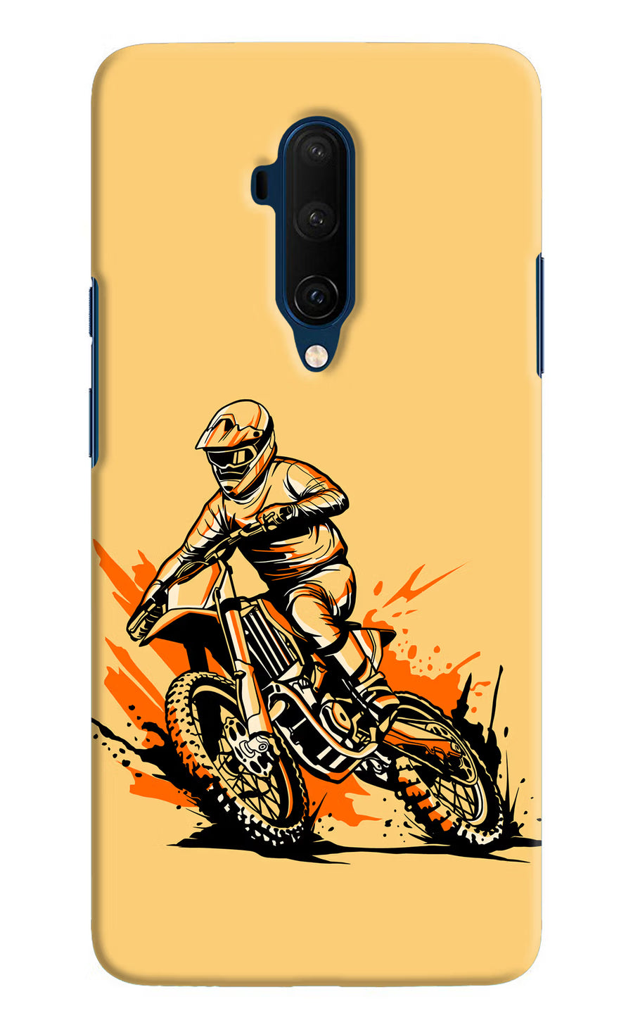Off-Road Fury Oneplus 7T Pro Back Cover, Hard case