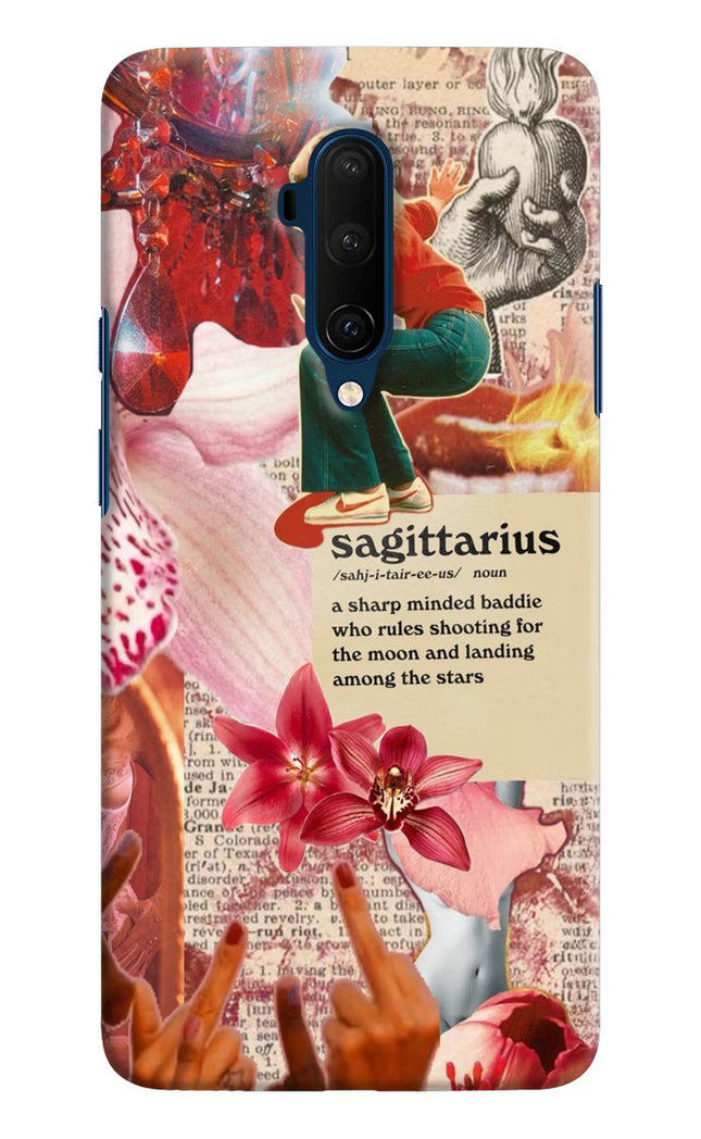 Sagittarius Zodiac Oneplus 7T Pro Hard Case Back Cover by Casekaro