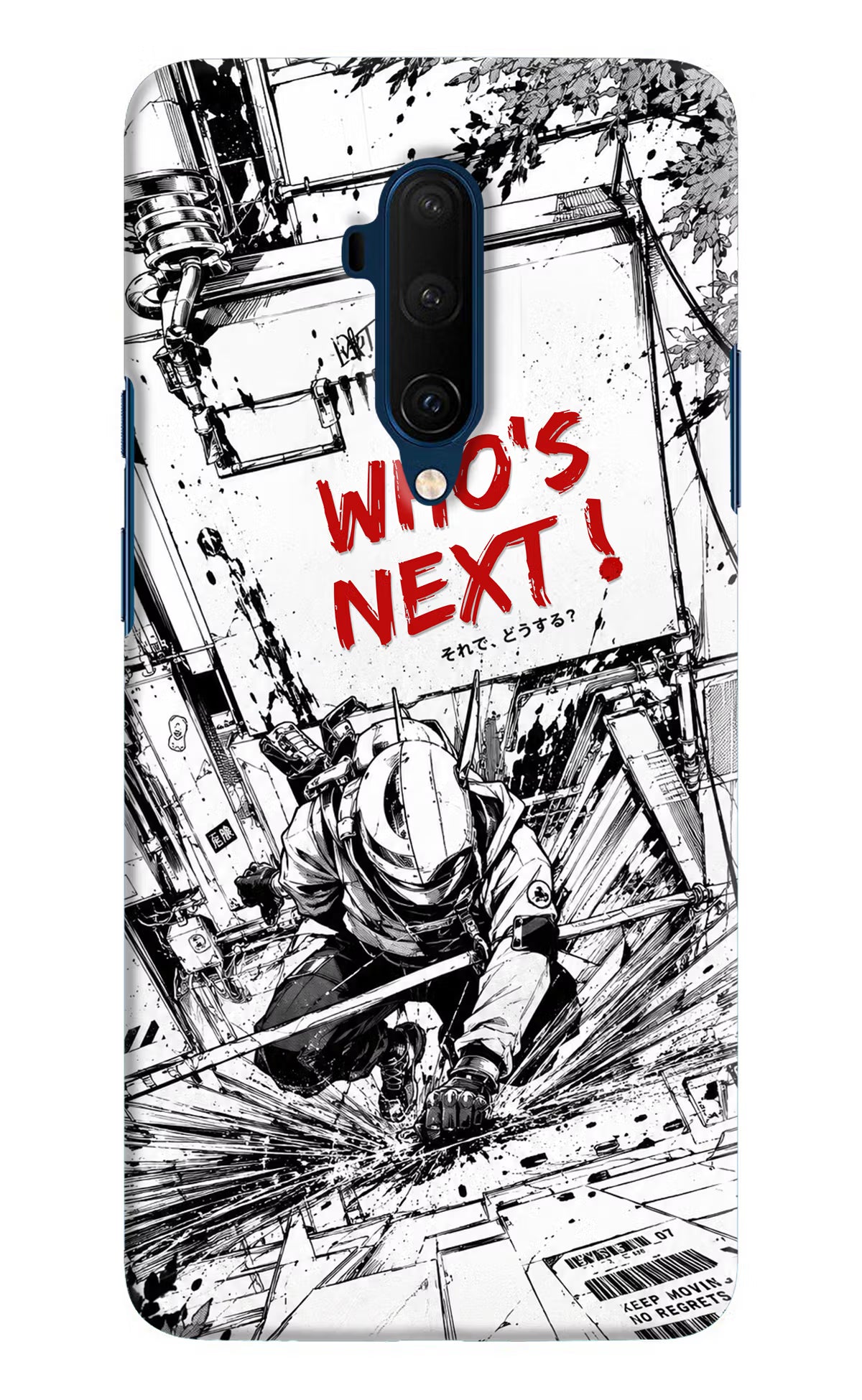 Who's Next Oneplus 7T Pro Hard Case Back Cover by Casekaro