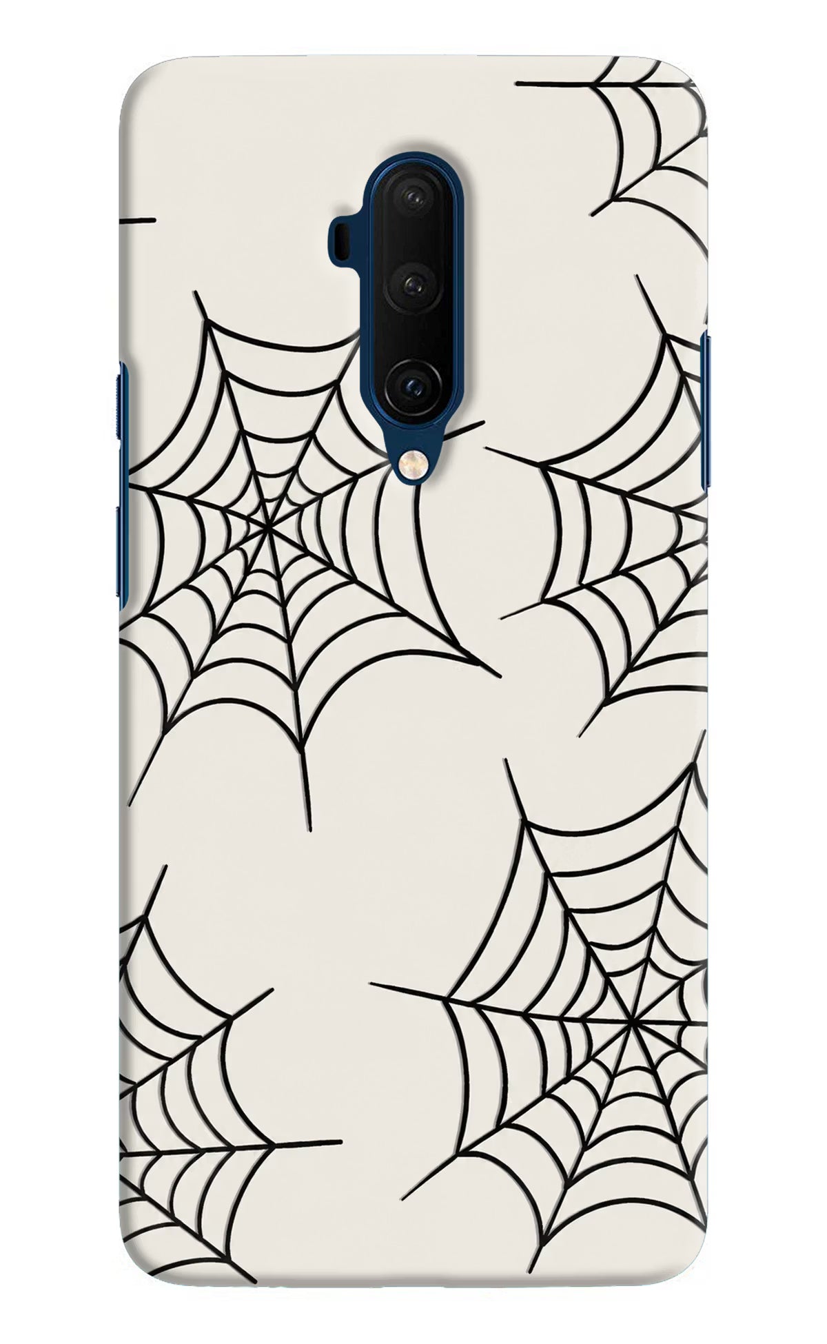 Spider Web Oneplus 7T Pro Hard Case Back Cover by Casekaro