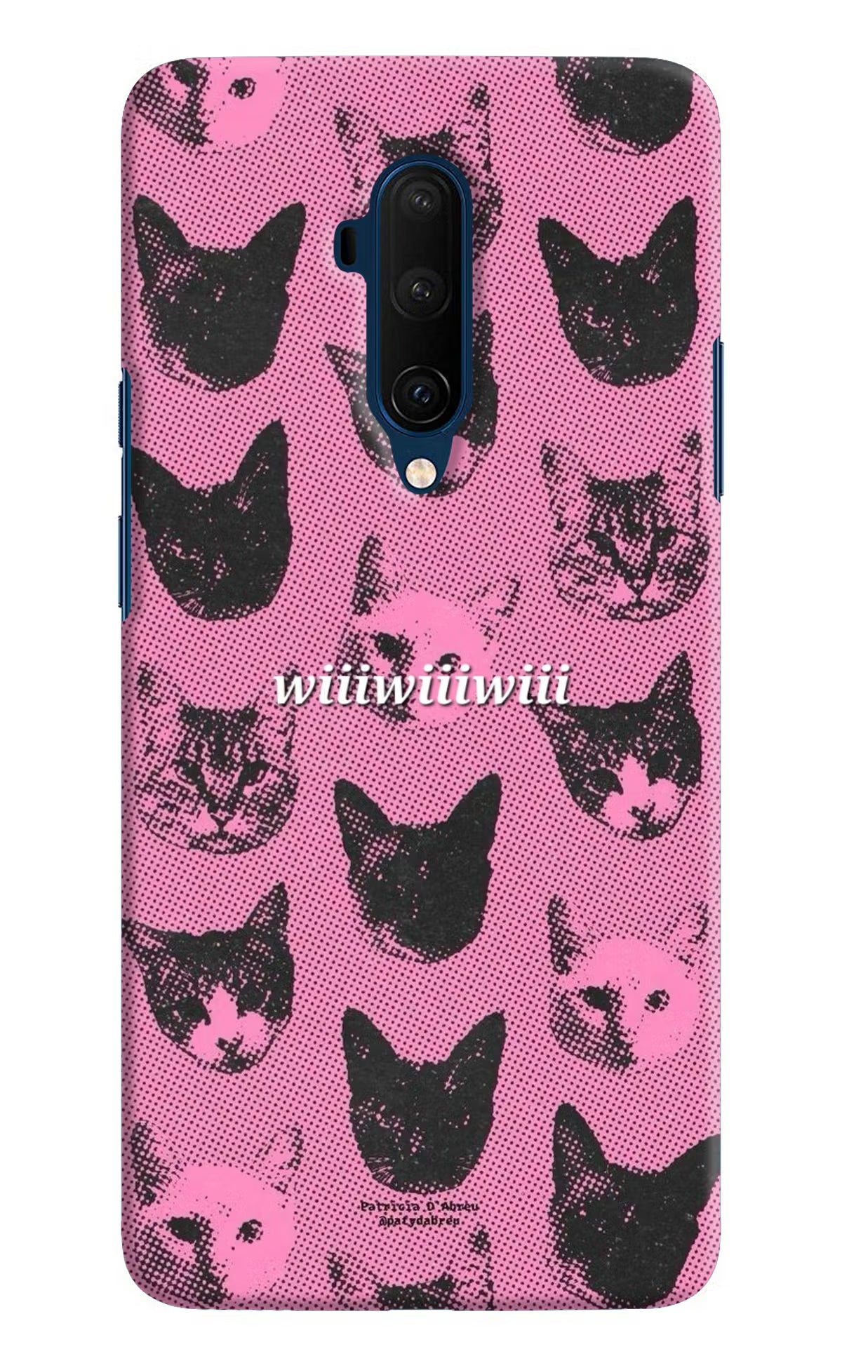 Pink Cats Oneplus 7T Pro Back Cover