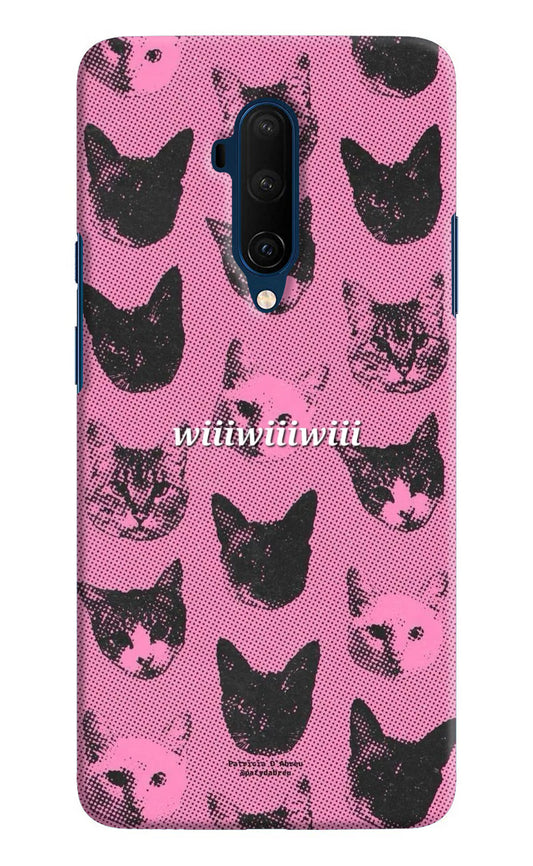 Pink Cats Oneplus 7T Pro Back Cover