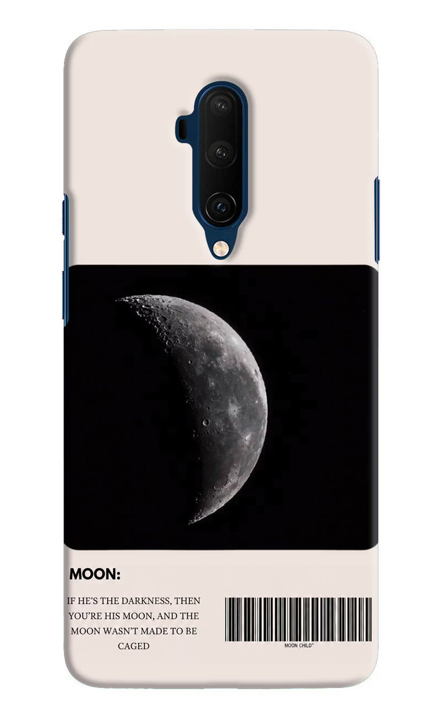 Moon Phase Oneplus 7T Pro Back Cover, Hard case