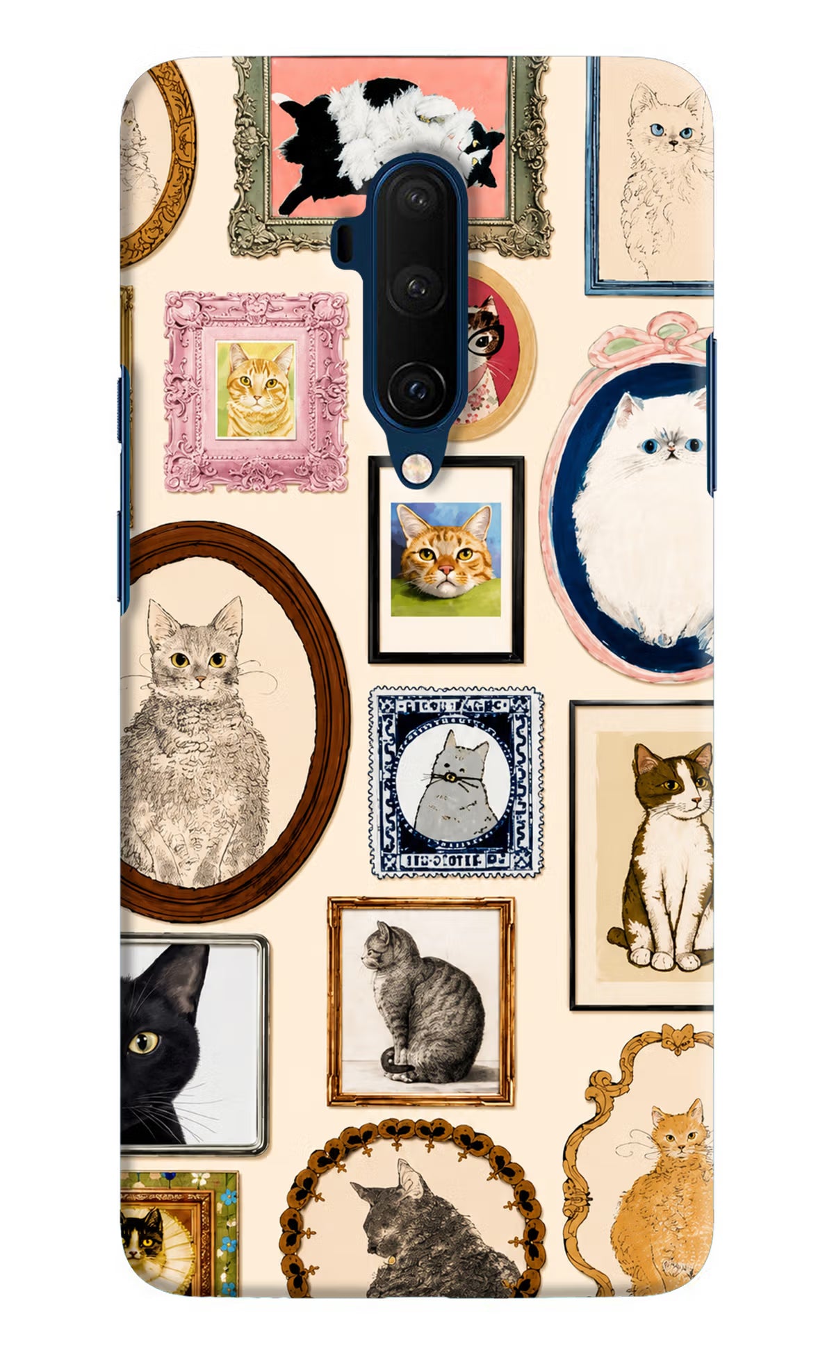 Mirror Cats Oneplus 7T Pro Back Cover
