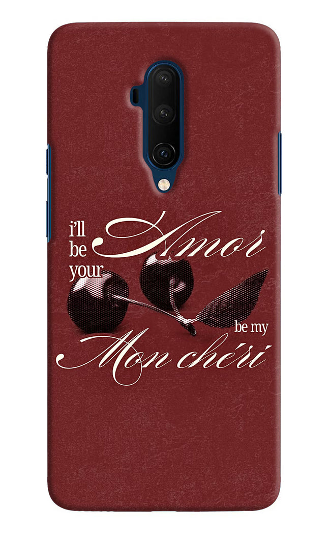 Velvet Cherry Oneplus 7T Pro Hard Case Back Cover by Casekaro