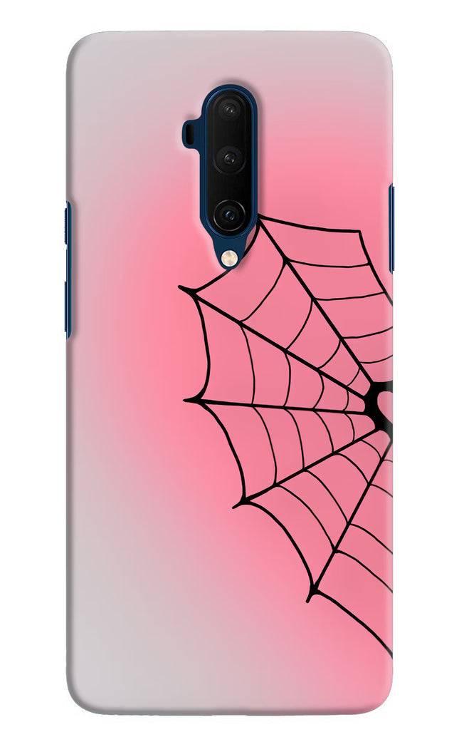 Pink Web Oneplus 7T Pro Hard Case Back Cover by Casekaro
