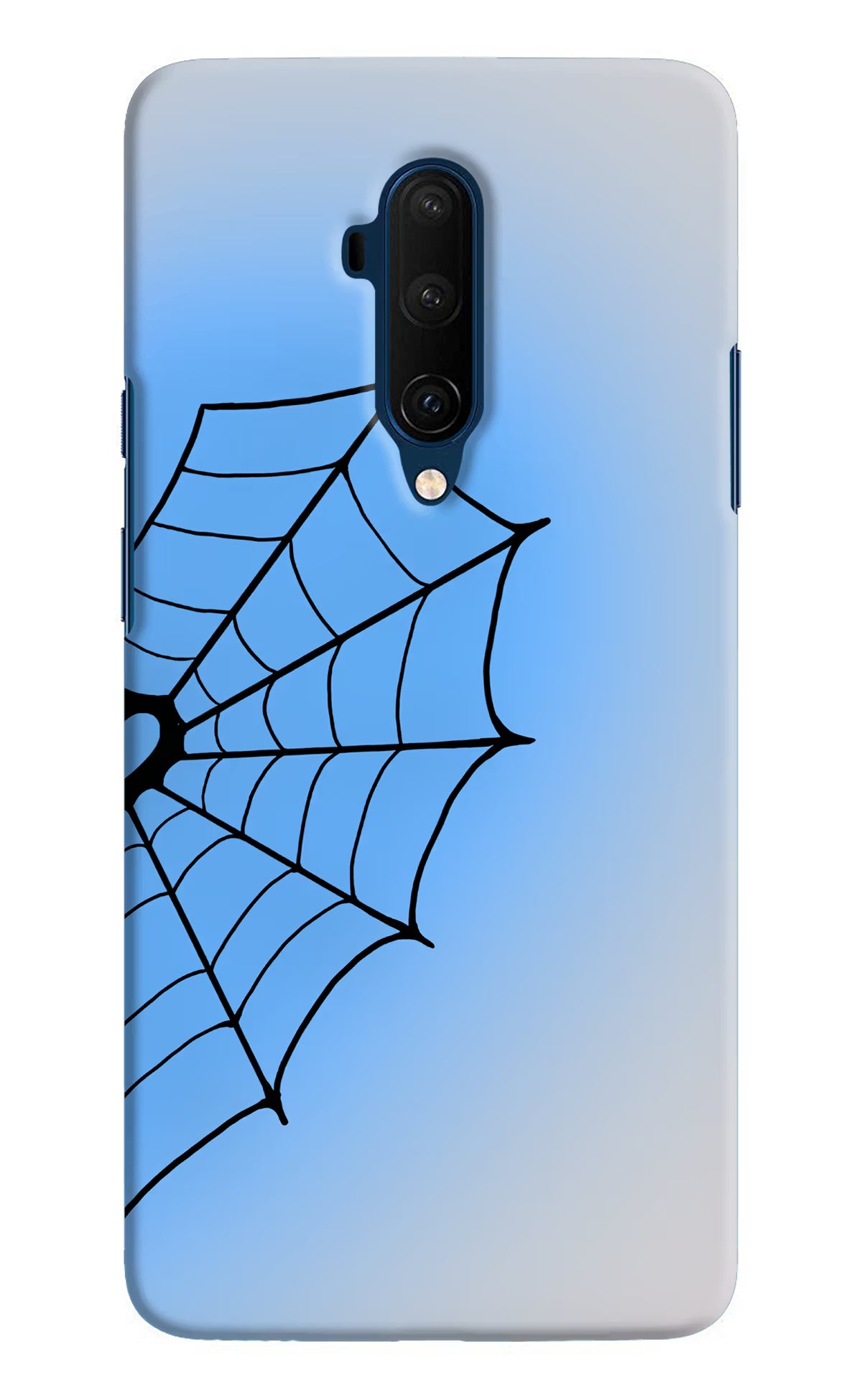 Blue Web Oneplus 7T Pro Back Cover