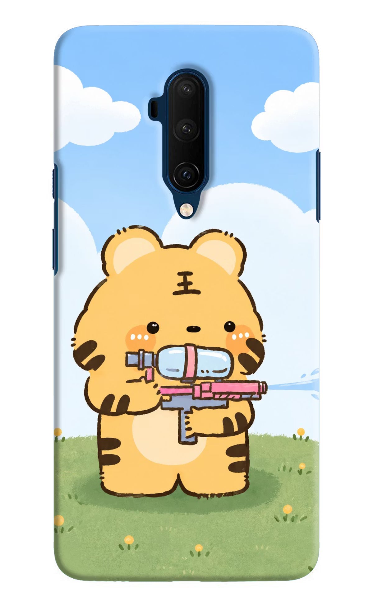 Tiger Treat Oneplus 7T Pro Back Cover