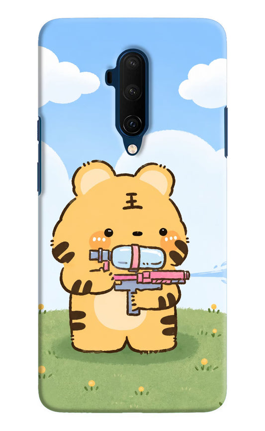 Tiger Treat Oneplus 7T Pro Hard Case Back Cover by Casekaro