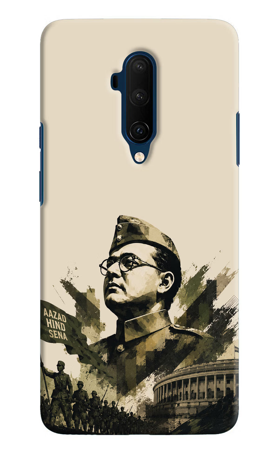Netaji Rising Oneplus 7T Pro Back Cover, Hard case