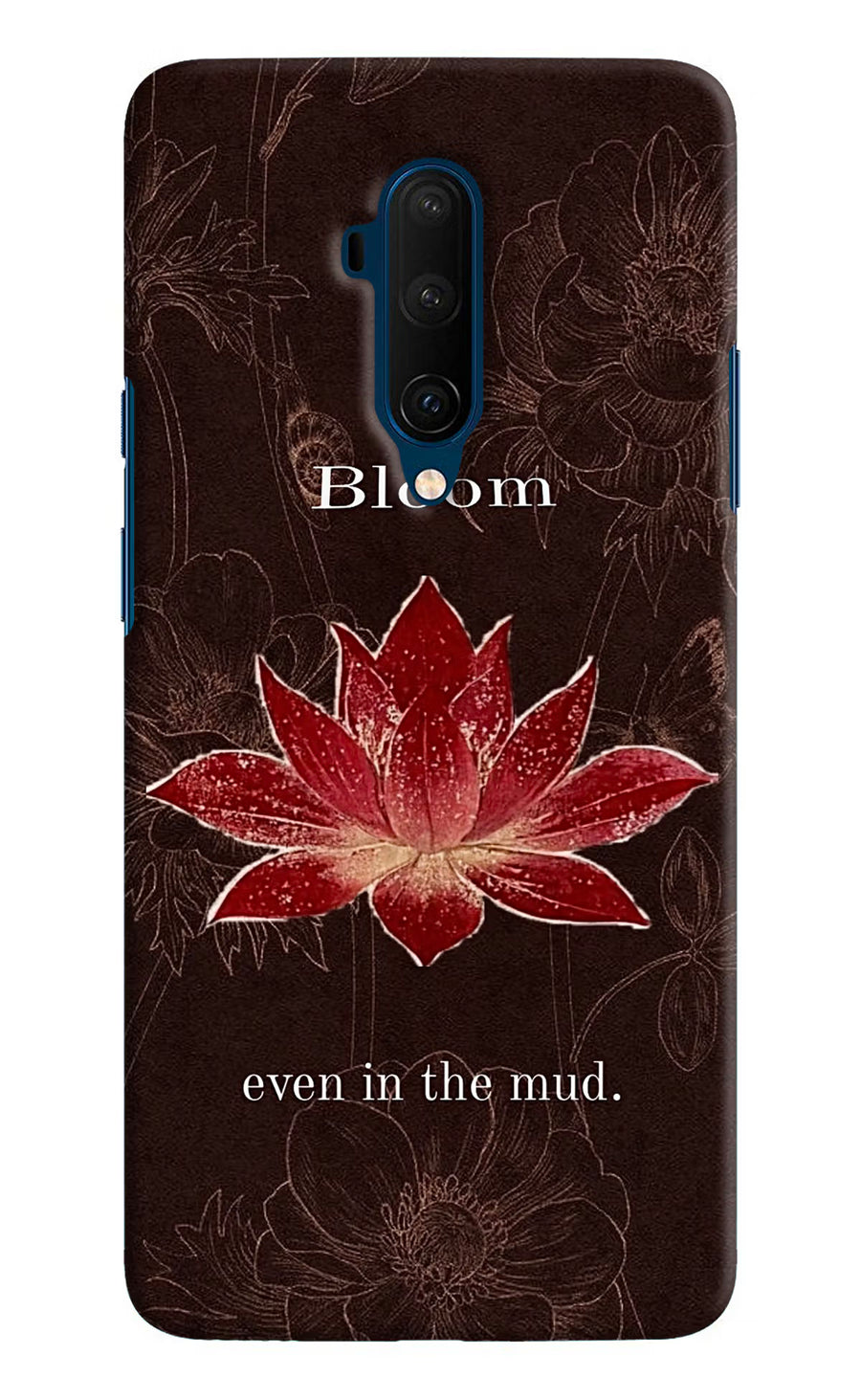 Bloom Oneplus 7T Pro Back Cover, Hard case