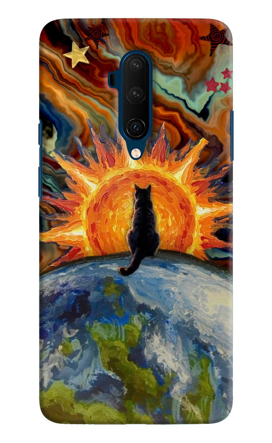 Sunrise Beyond Oneplus 7T Pro Back Cover, Hard case