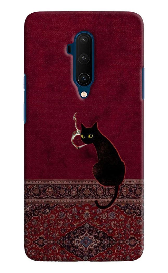 Midnight Cat Oneplus 7T Pro Hard Case Back Cover by Casekaro
