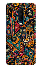 Folk Print Oneplus 7T Pro Back Cover